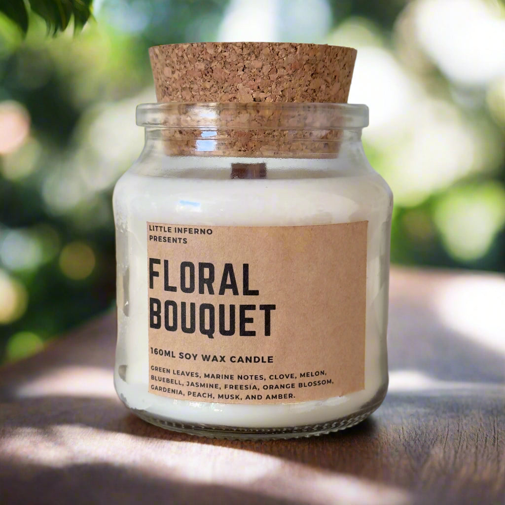 Floral Bouquet Scented Candle