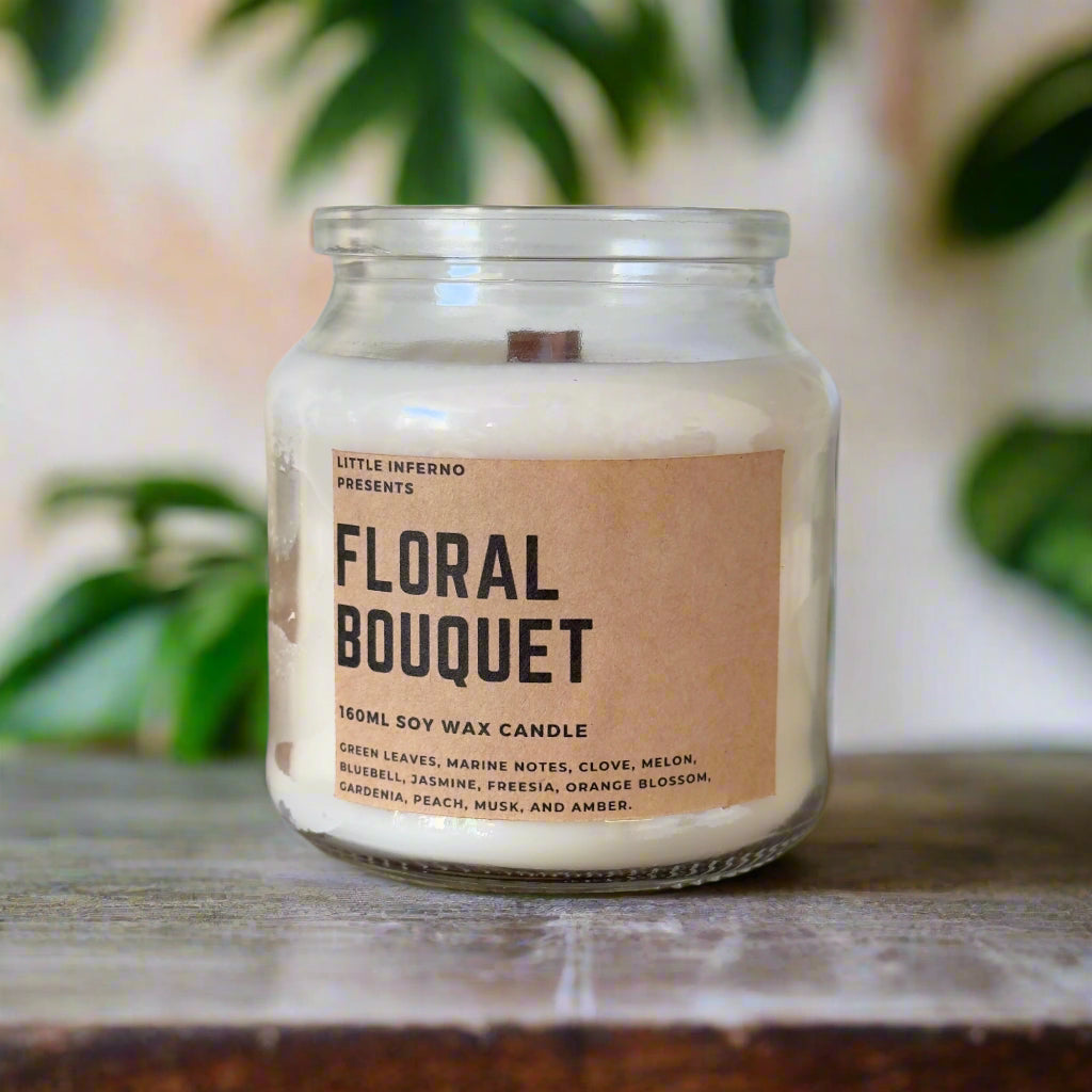 Floral Bouquet Scented Candle