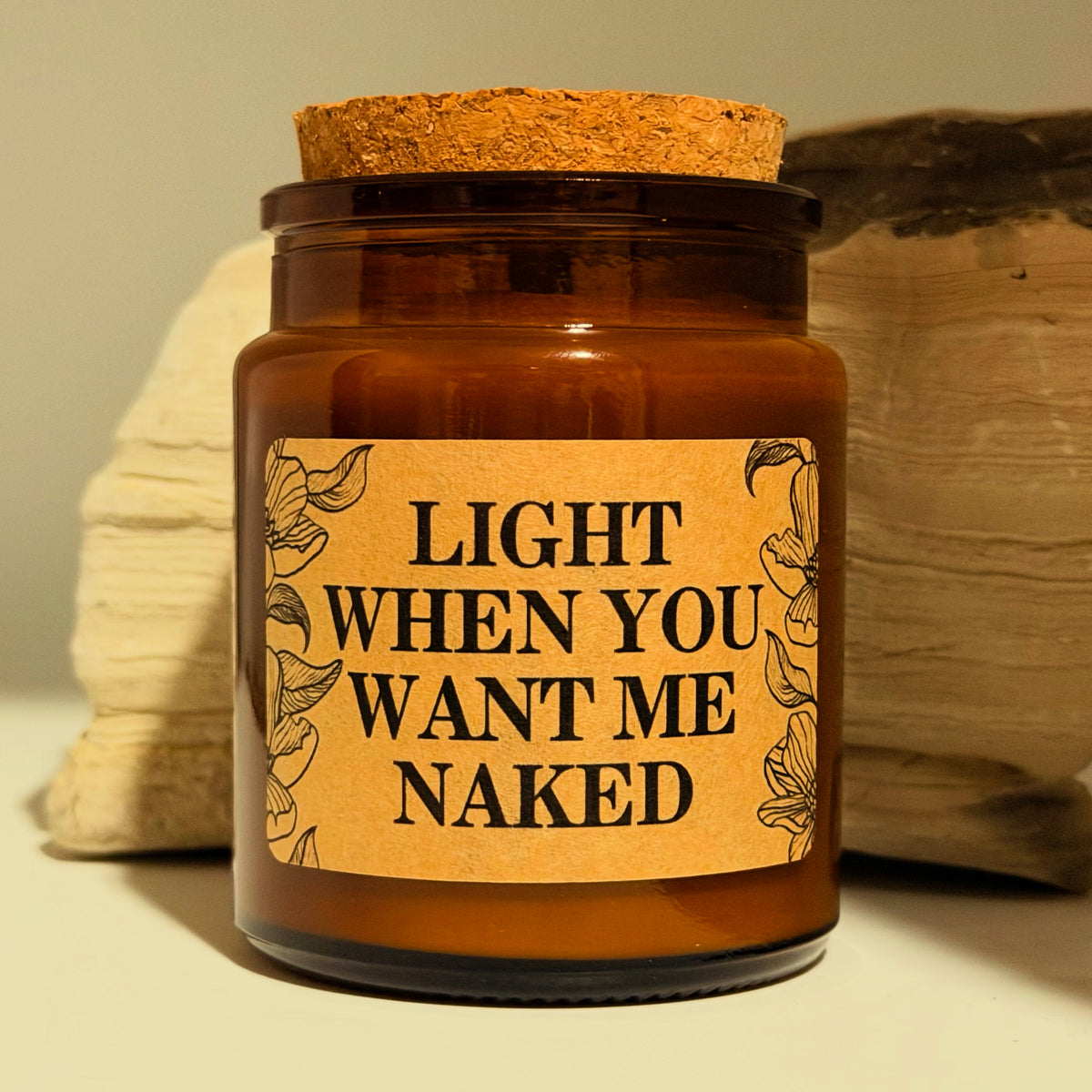 Personalised Unscented Candle