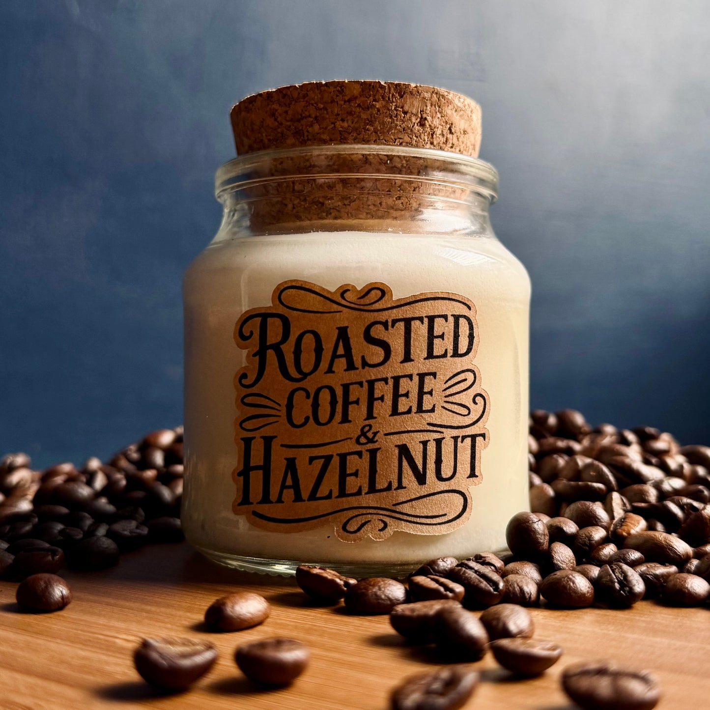 Roasted Coffee & Hazelnut Scented Candle