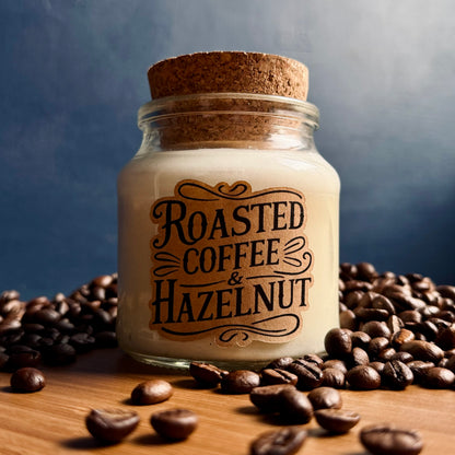 Roasted Coffee & Hazelnut Scented Candle