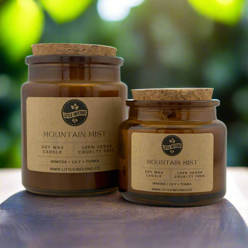 Mountain Mist Scented Candle