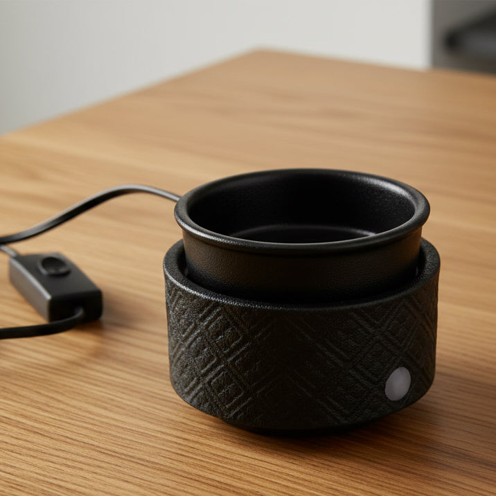 Electric Wax Melter - Black