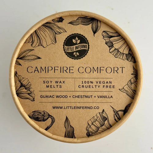 Campfire Comfort Scented Wax Melts little inferno