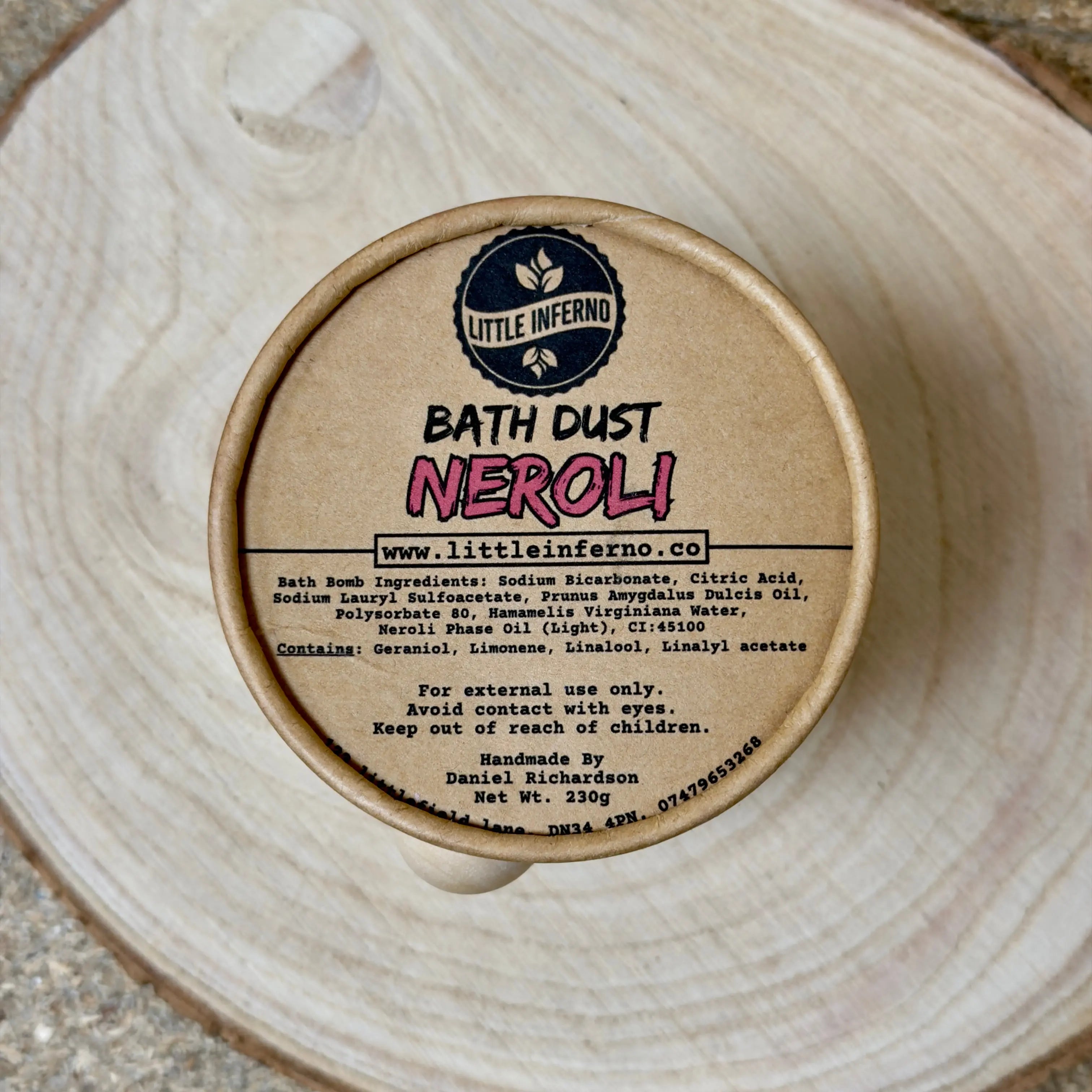 Neroli - Bath Dust little inferno