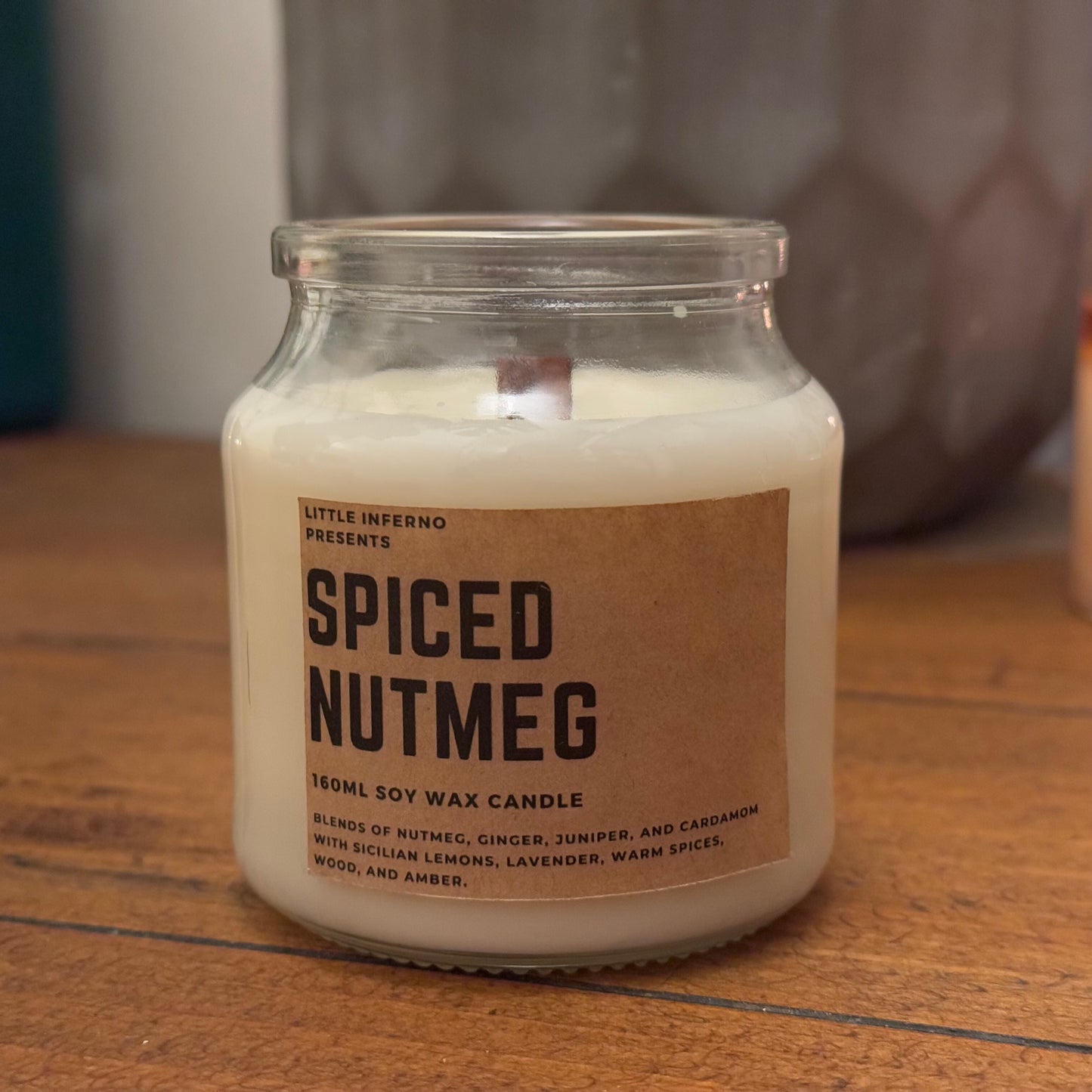 Spiced Nutmeg Scented Candle