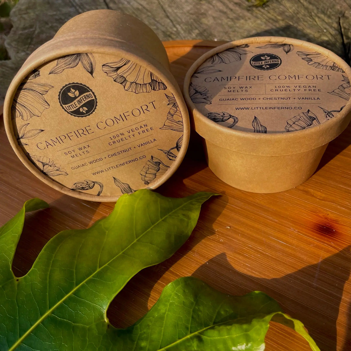 Campfire Comfort Scented Wax Melts little inferno