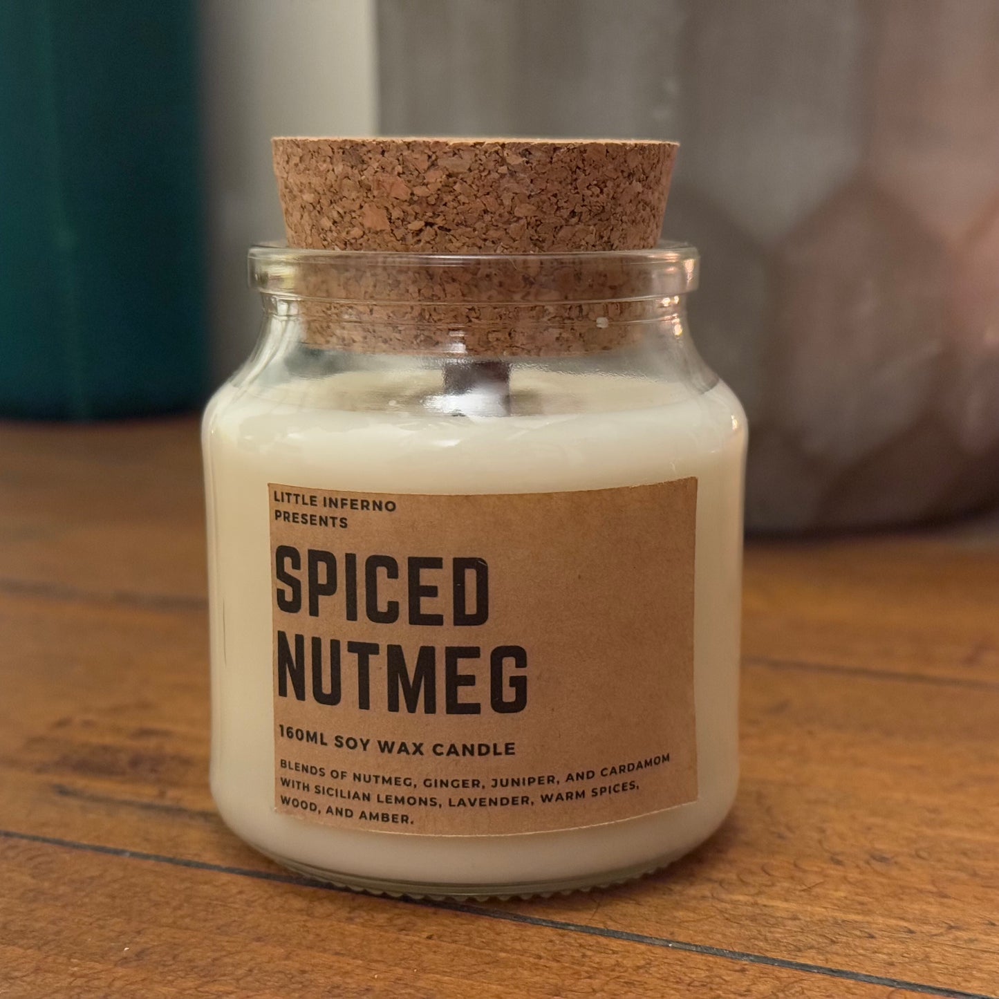 Spiced Nutmeg Scented Candle