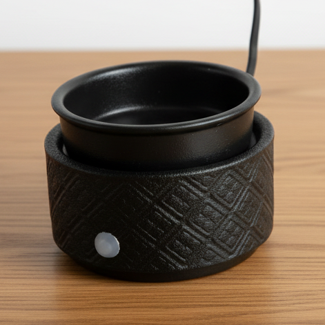 Electric Wax Melter - Black