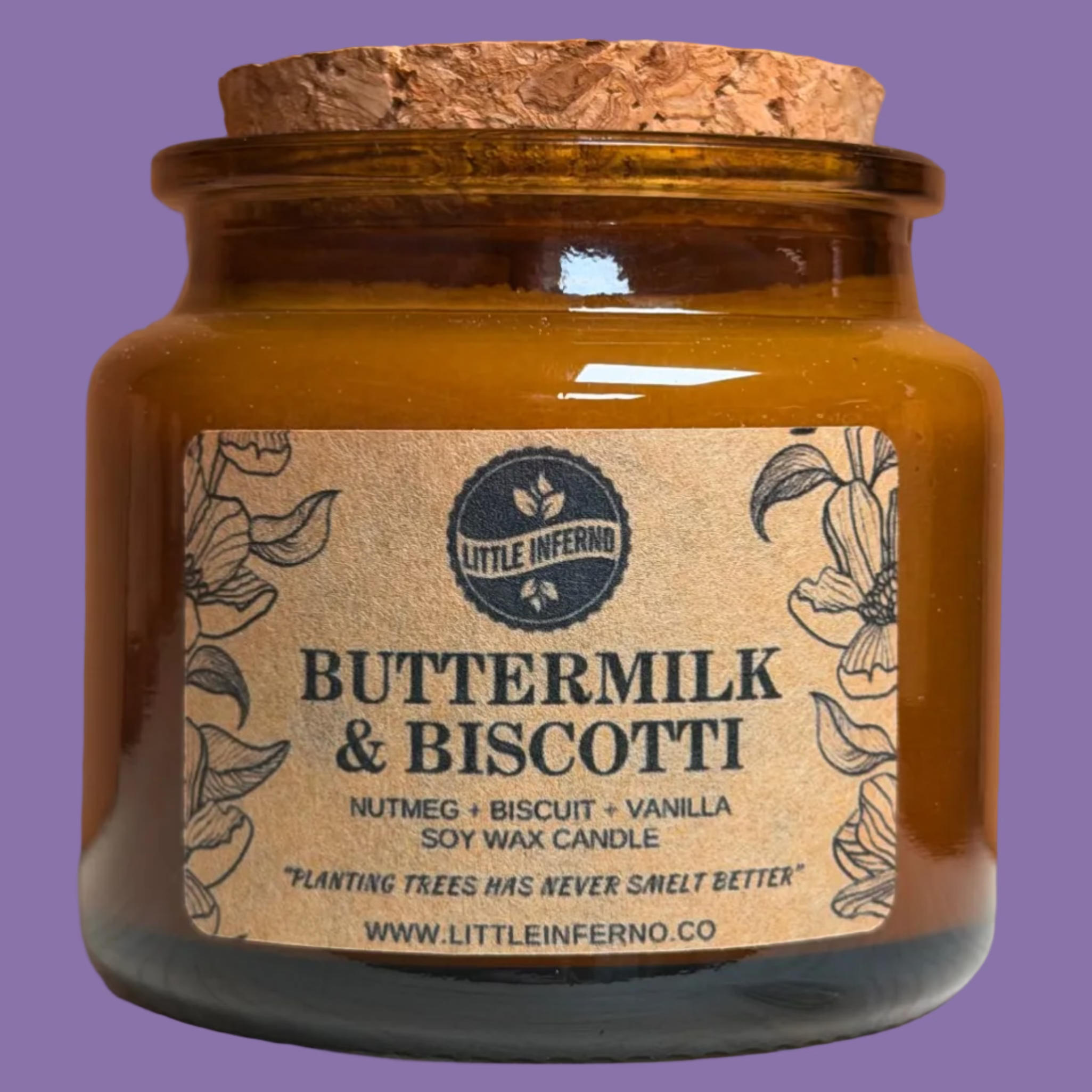 Buttermilk & Biscotti Scented Candle