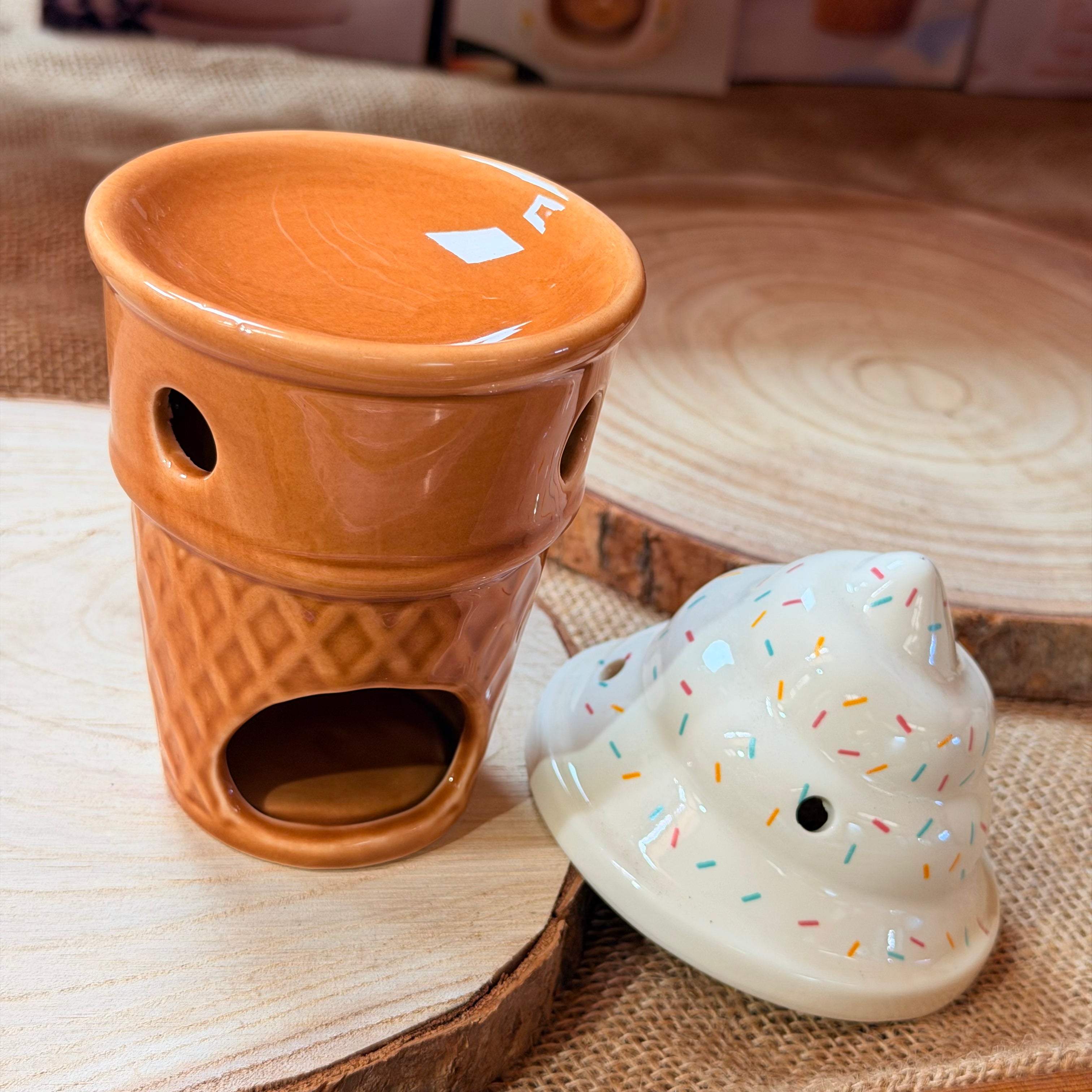 Ice cream Oil Burner