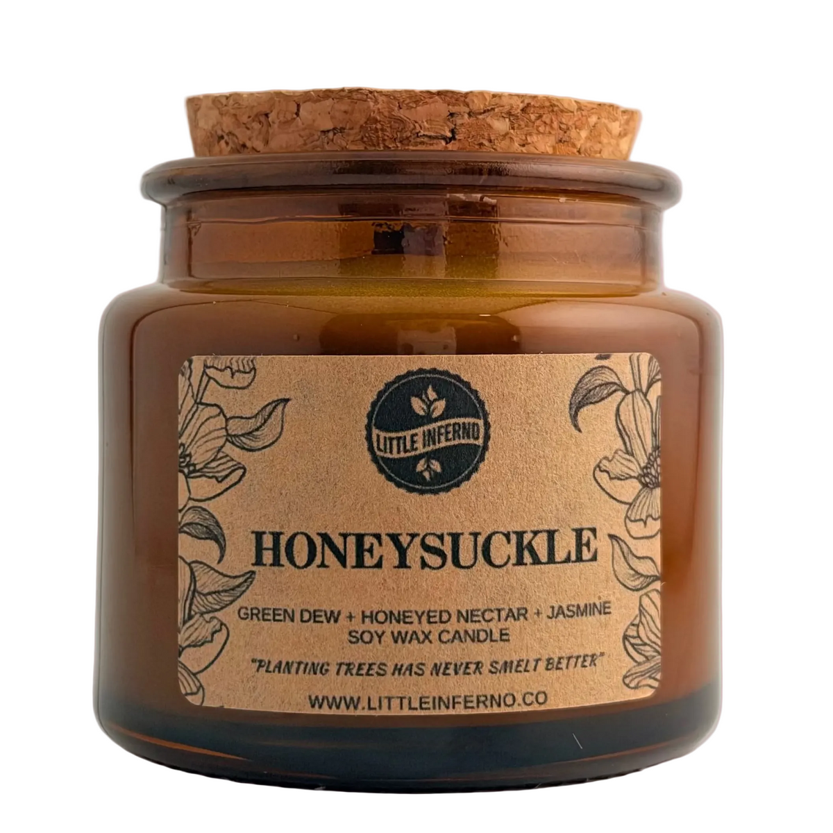 Honeysuckle Scented Candle