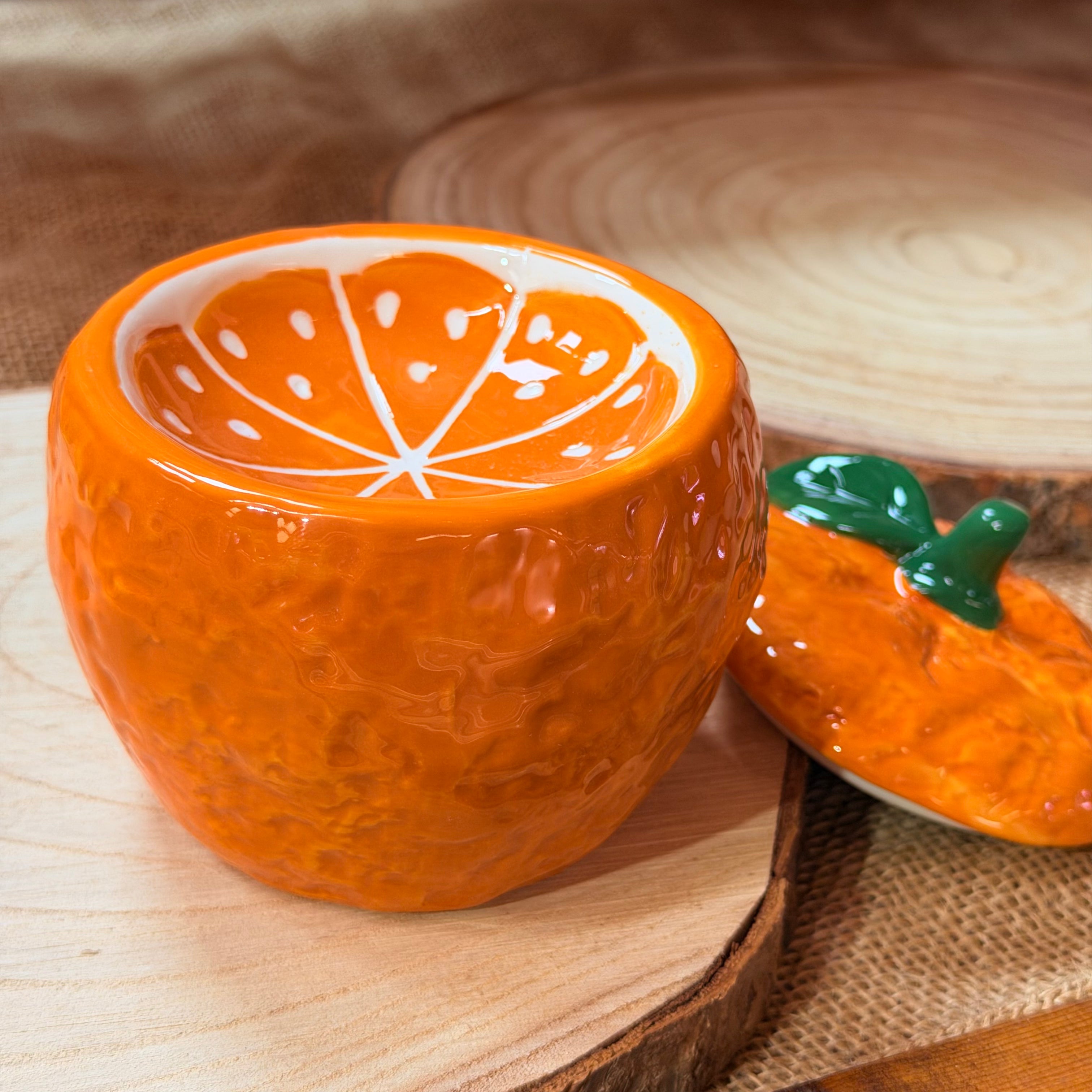 Orange Fruit Oil Burner