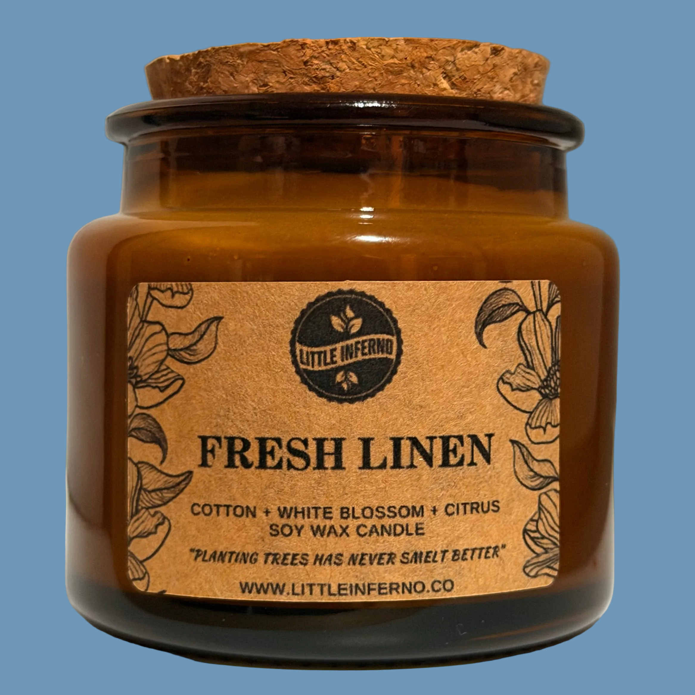 Fresh Linen Scented Candle
