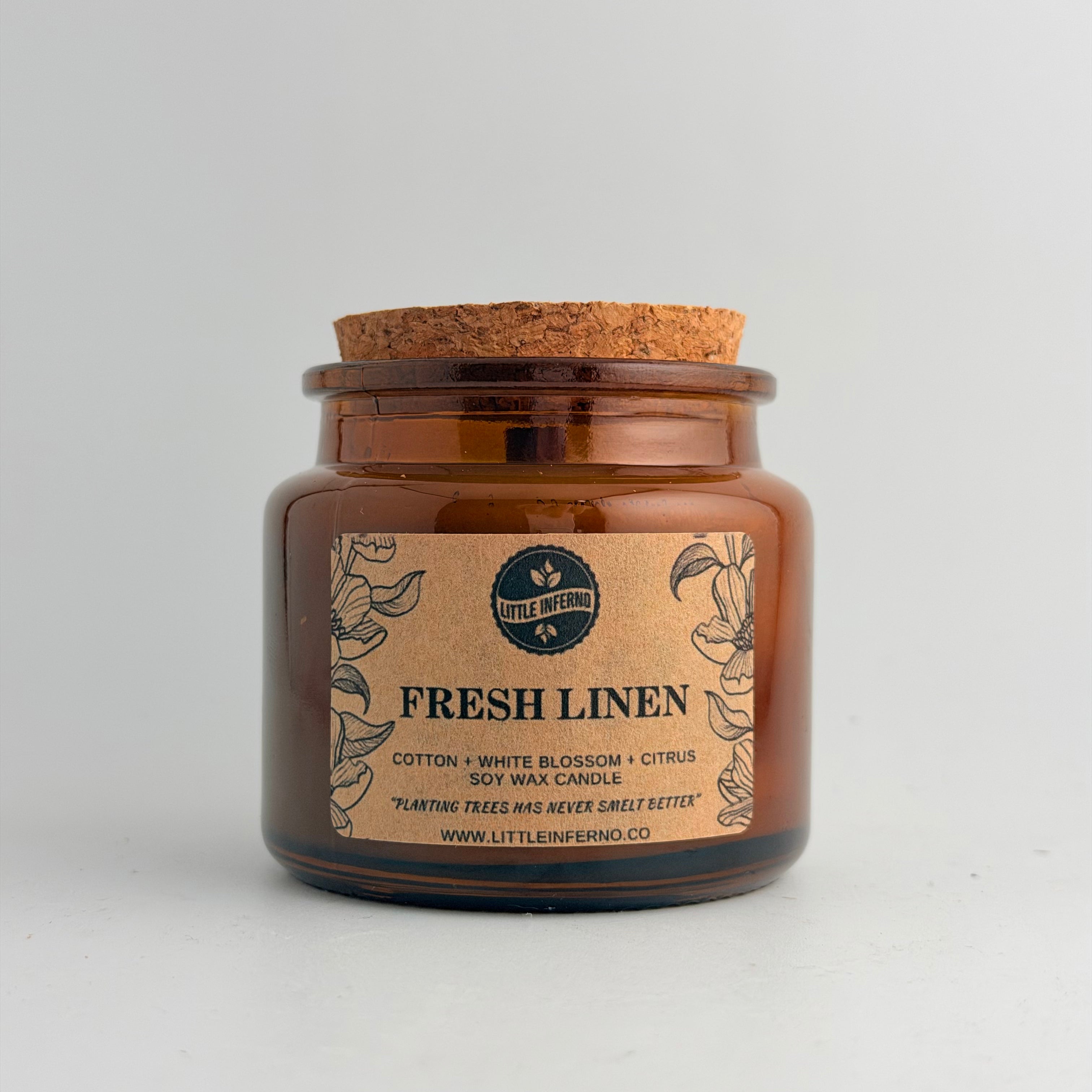 Fresh Linen Scented Candle