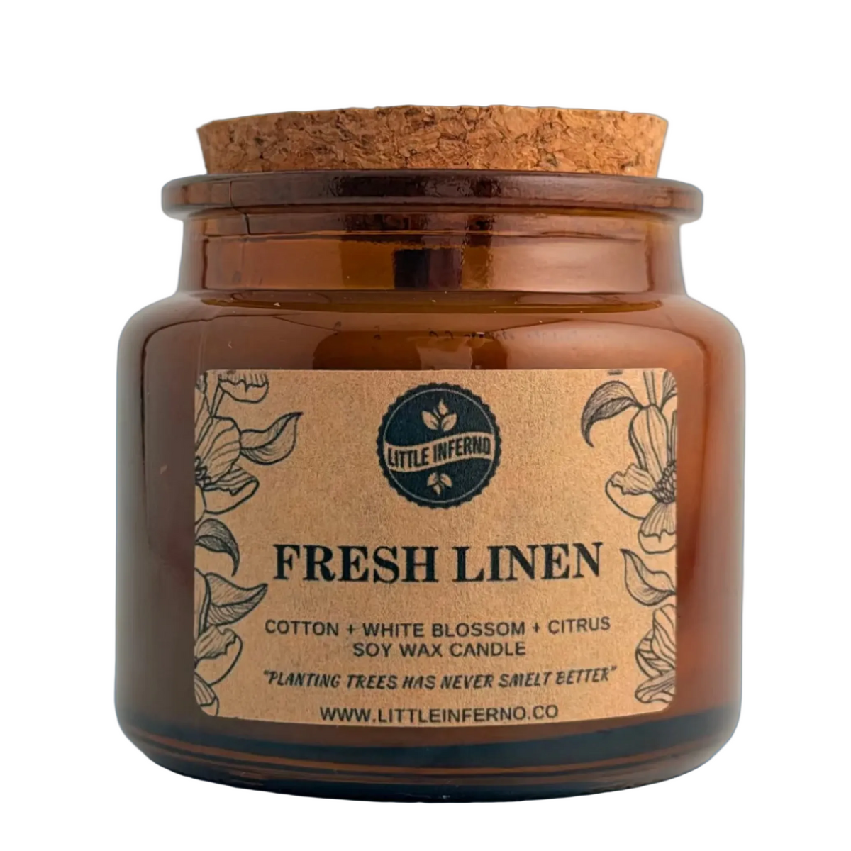 Fresh Linen Scented Candle