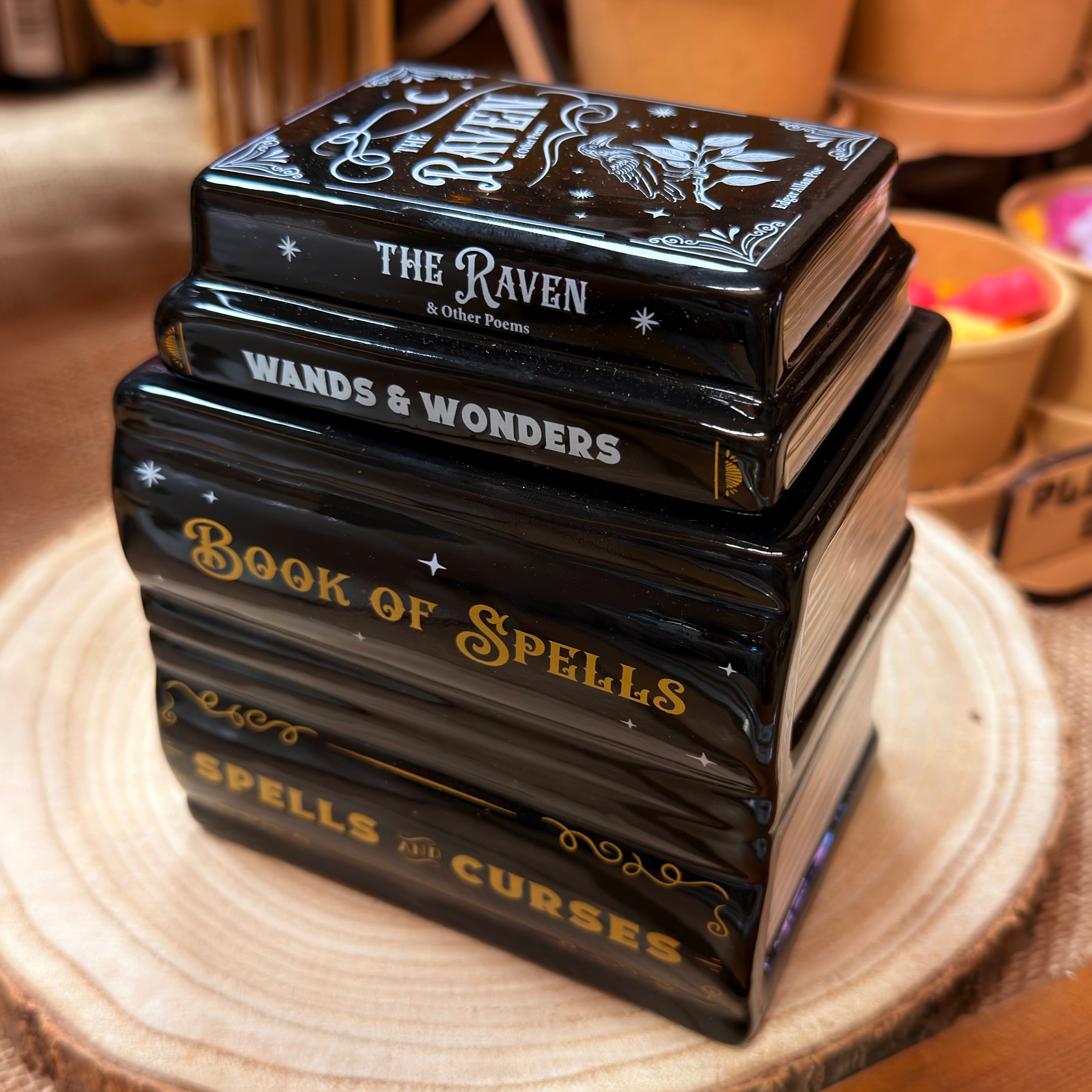 The Raven Book Pile