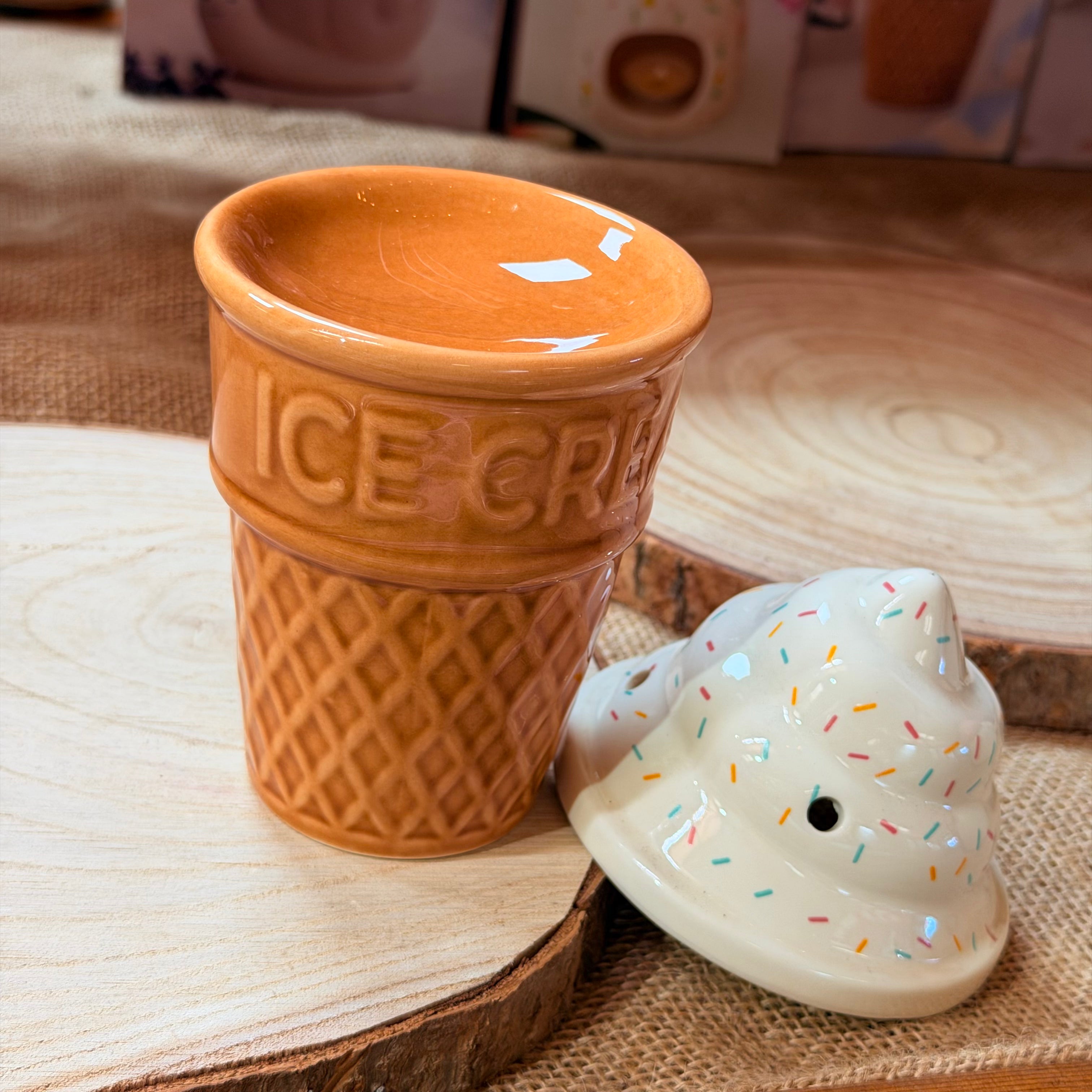 Ice cream Oil Burner