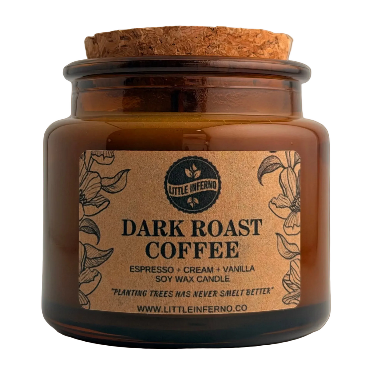 Dark Roast Coffee Scented Candle