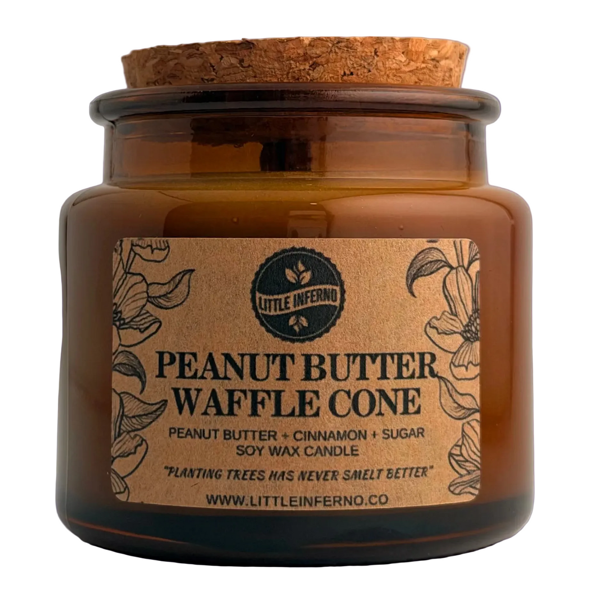 Peanut Butter Waffle Cone Scented Candle