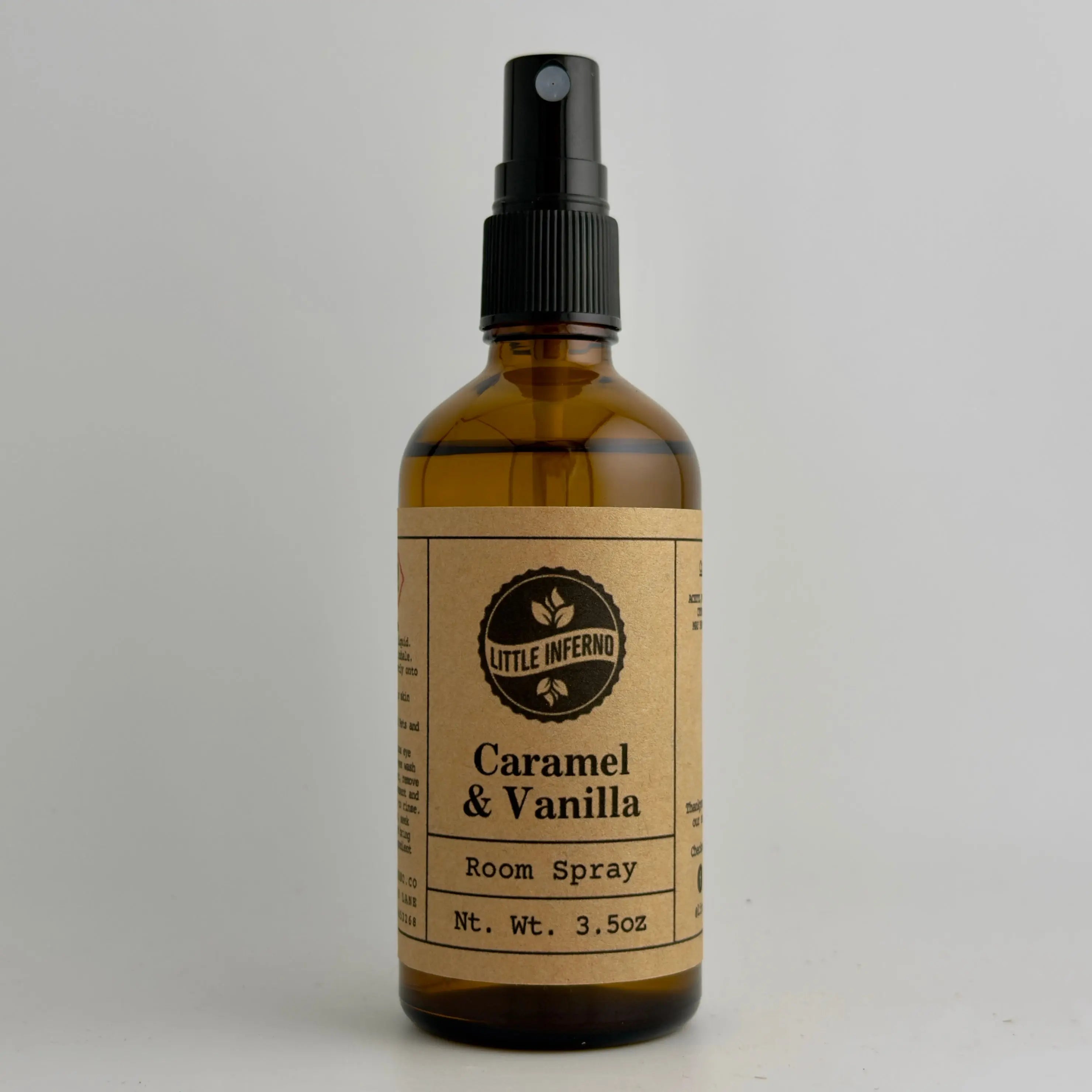 Caramel & Vanilla Scented Room Spray little inferno