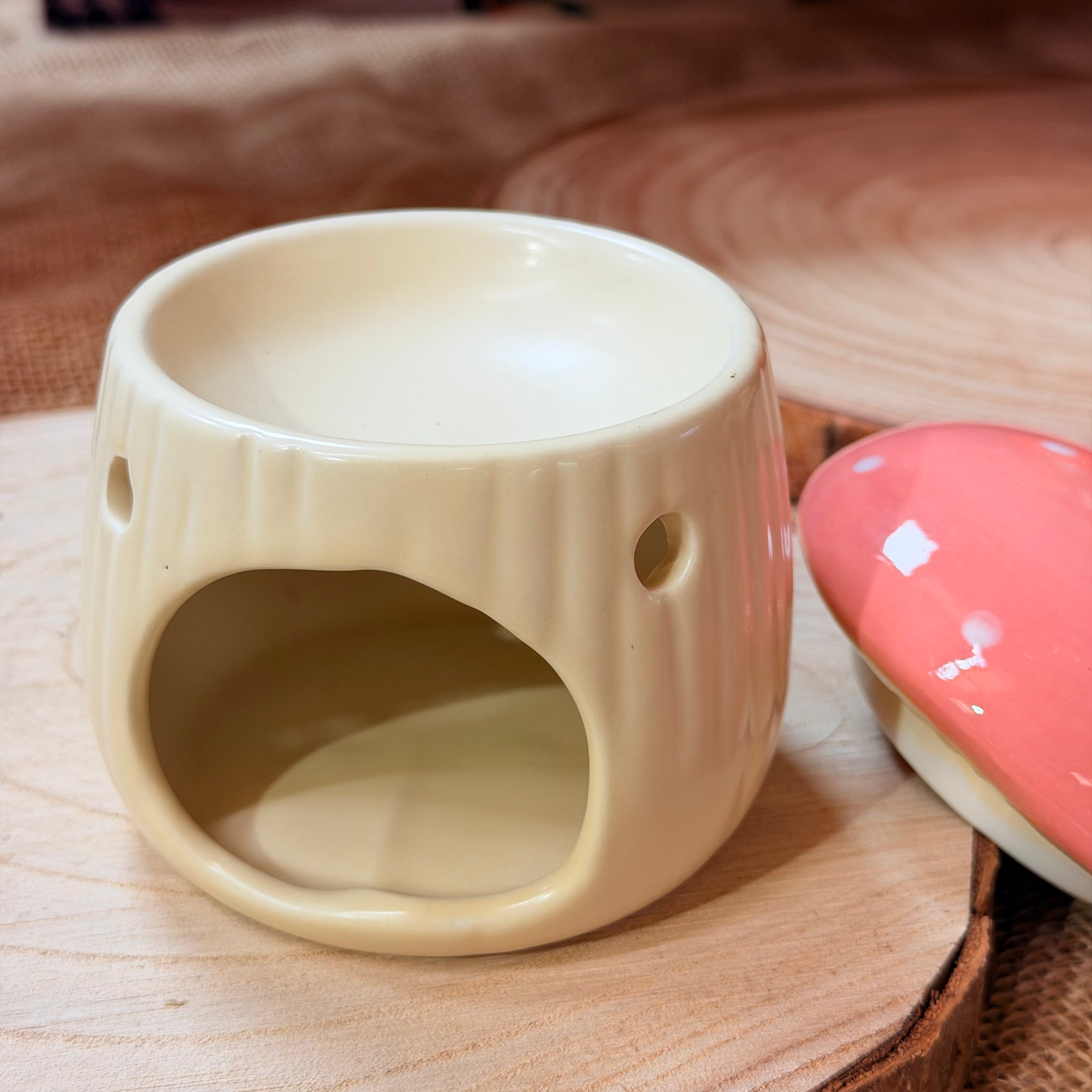 Pink Mushroom Oil Burner