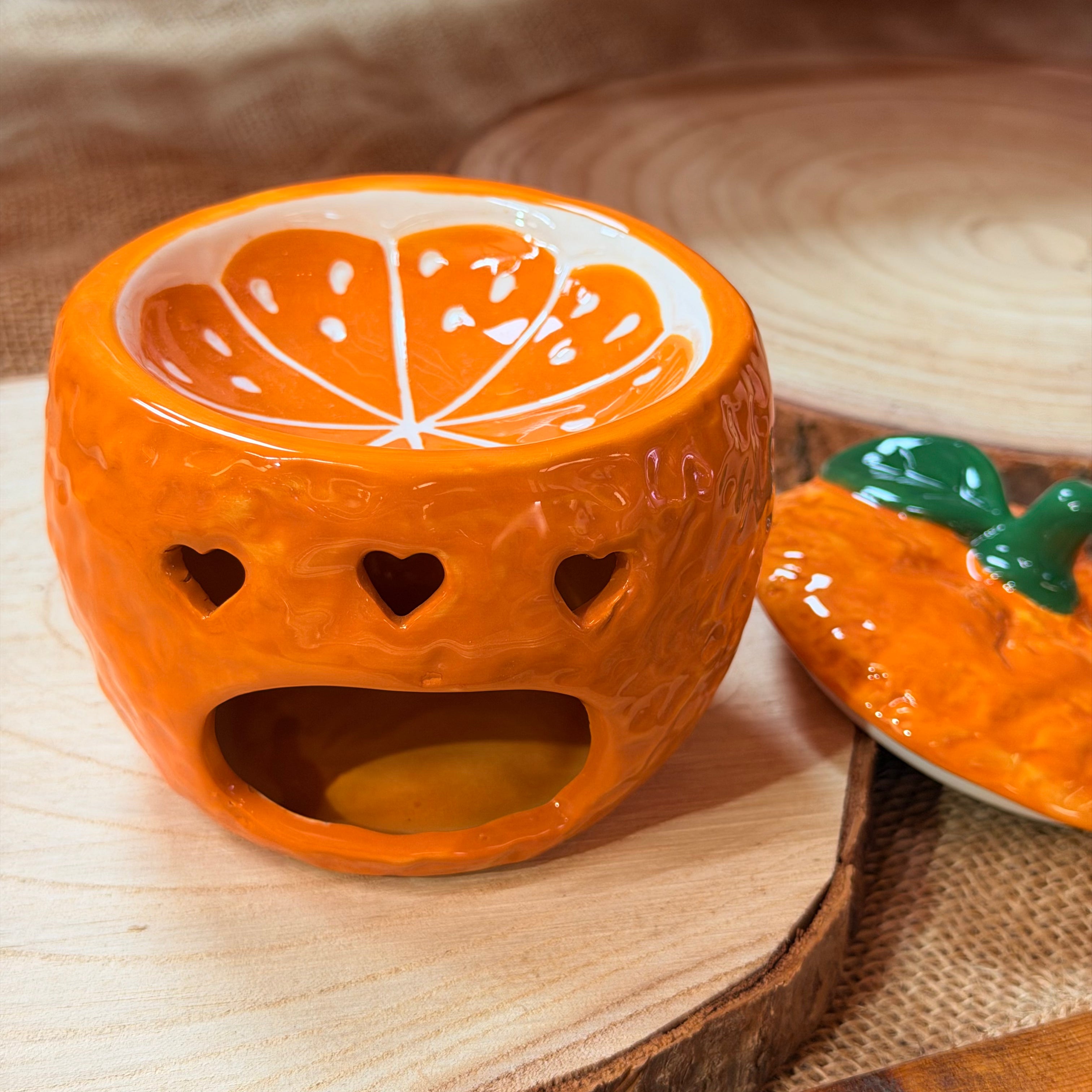 Orange Fruit Oil Burner