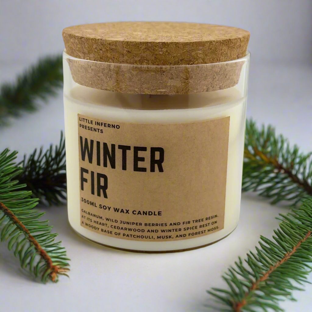 Winter Fir Scented Candle