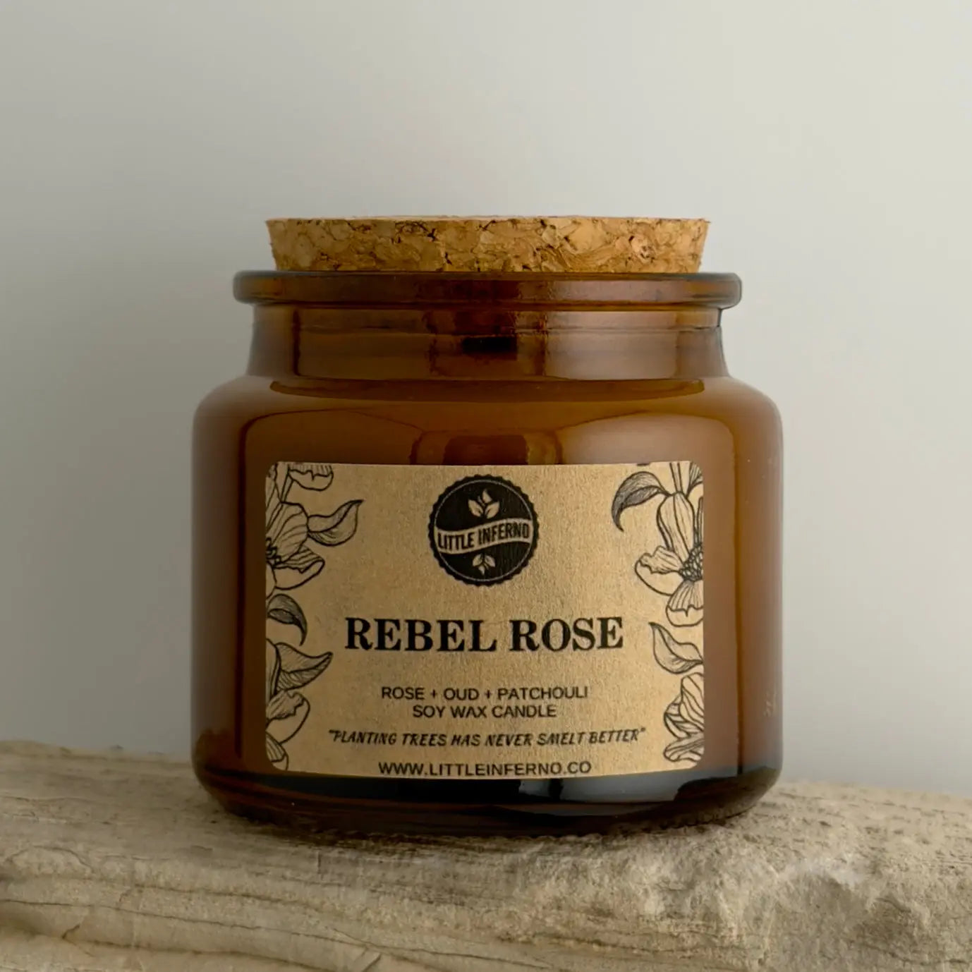 Rebel Rose Scented Candle little inferno