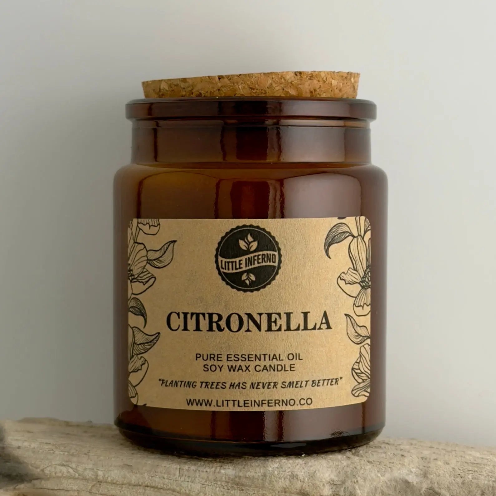 Citronella Scented Candle