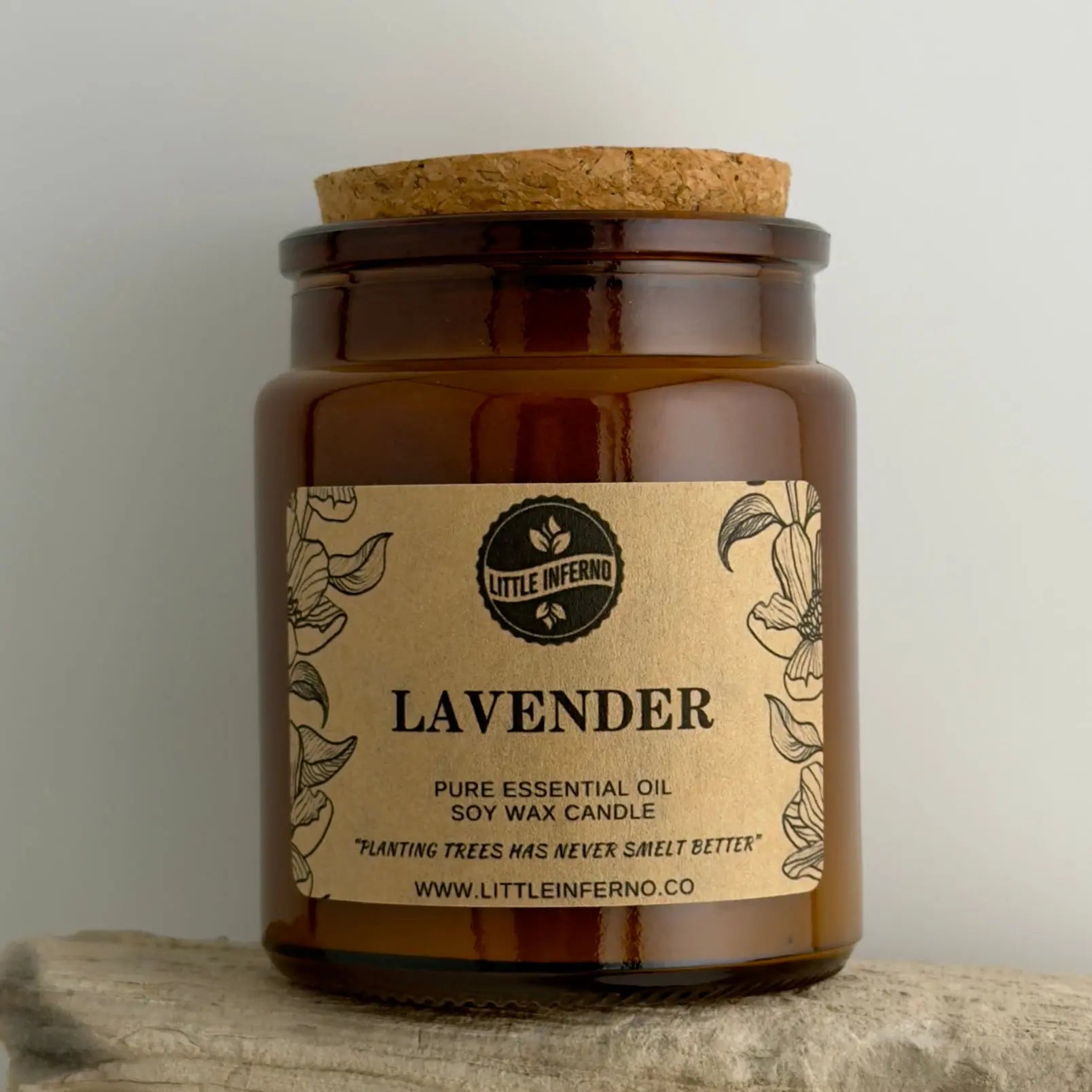 Lavender Scented Candle