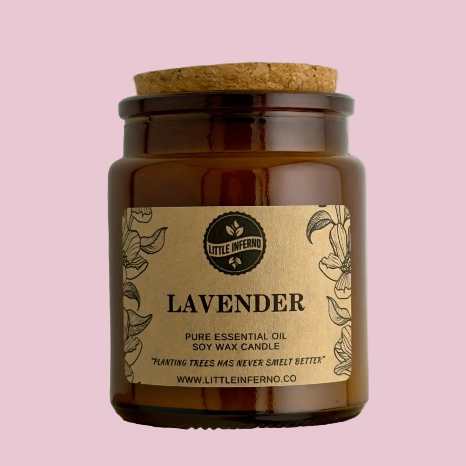 Lavender Scented Candle