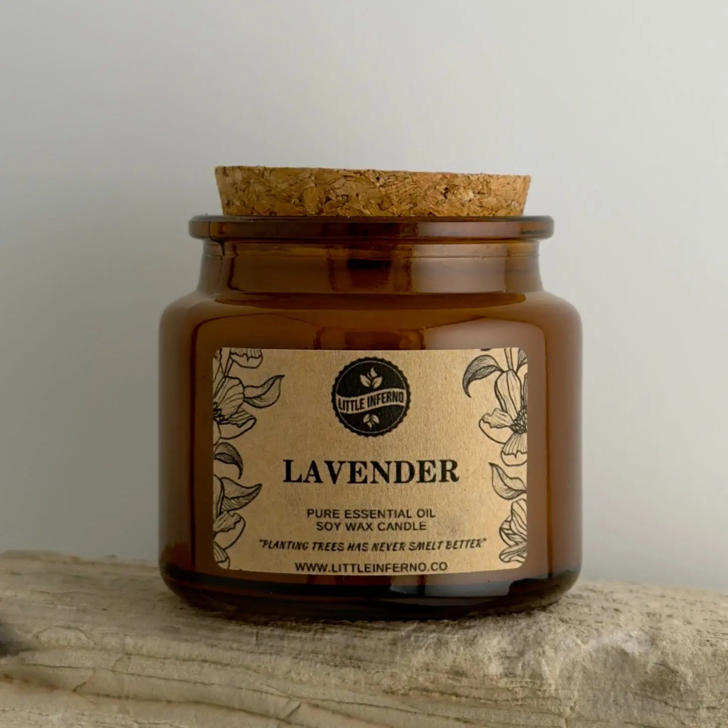 Lavender Scented Candle