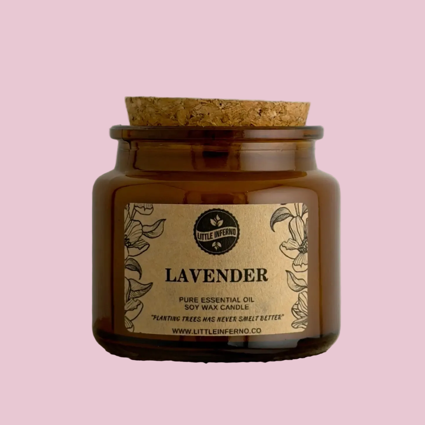 Lavender Scented Candle