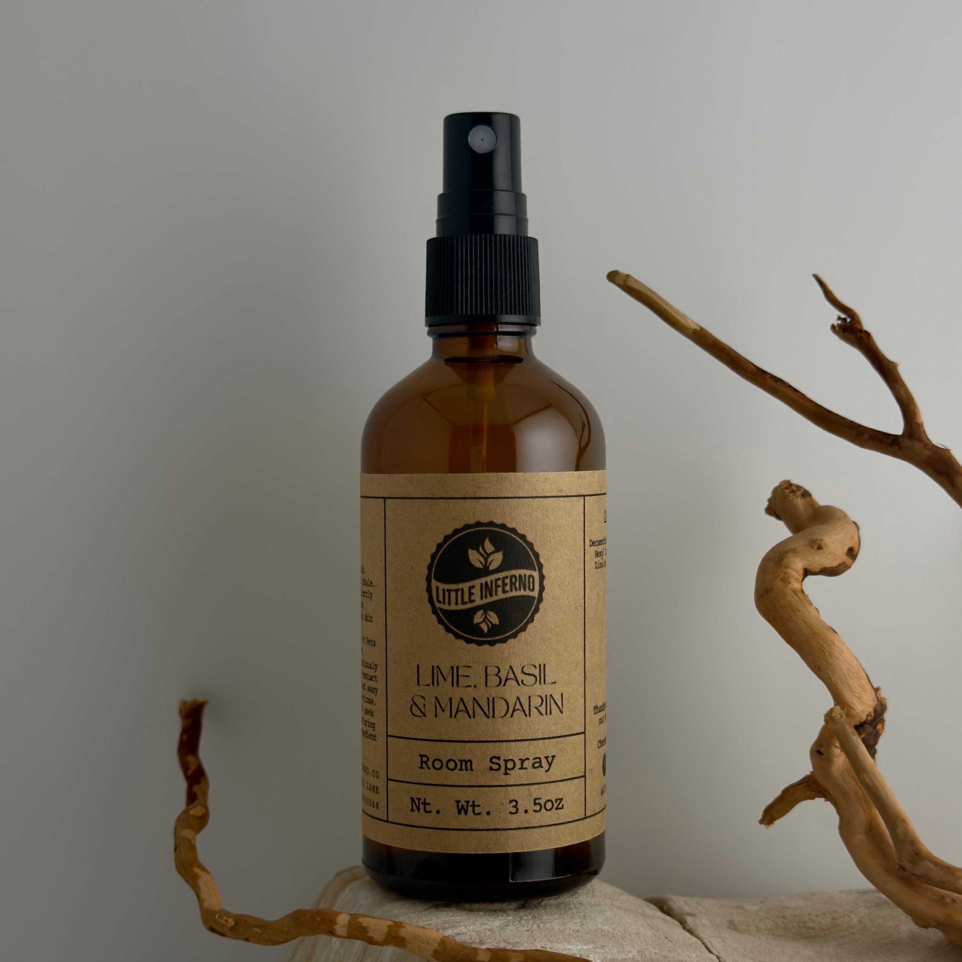 Lime, Basil & Mandarin Scented Room Spray