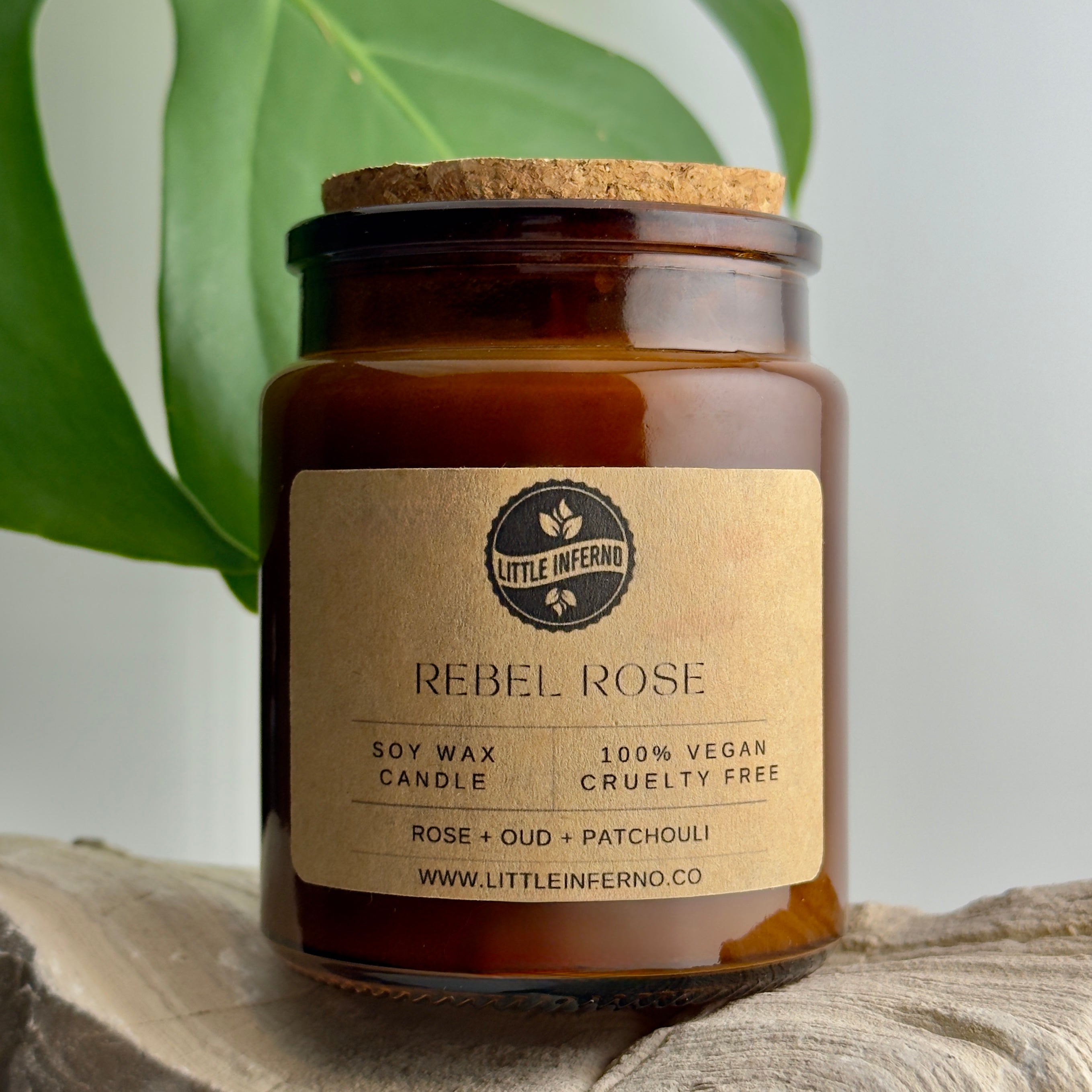 Rebel Rose Scented Candle
