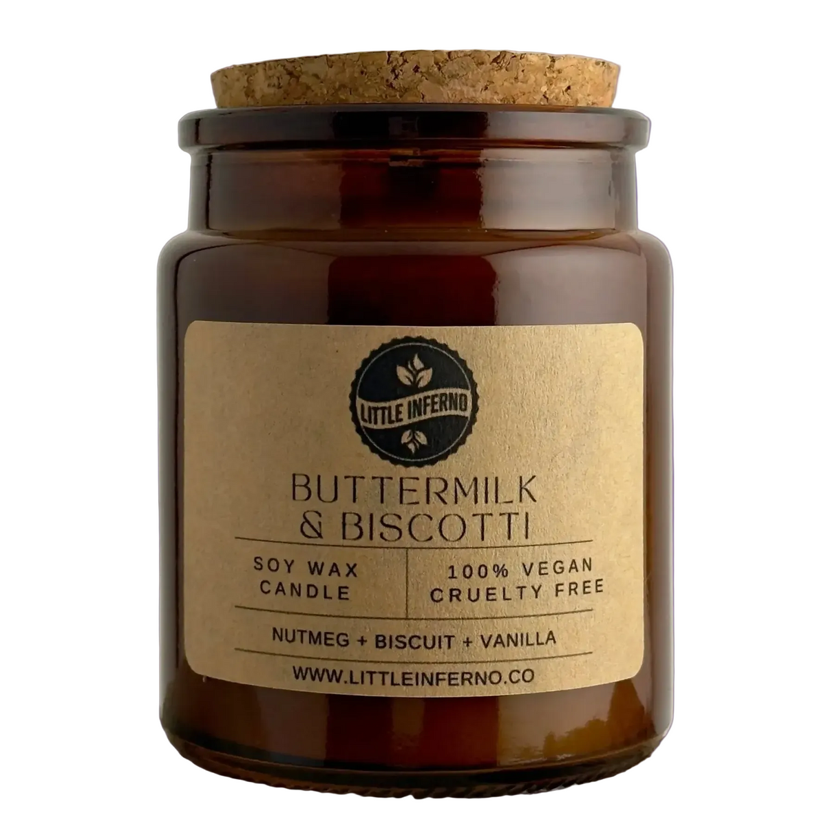 Buttermilk & Biscotti Scented Candle
