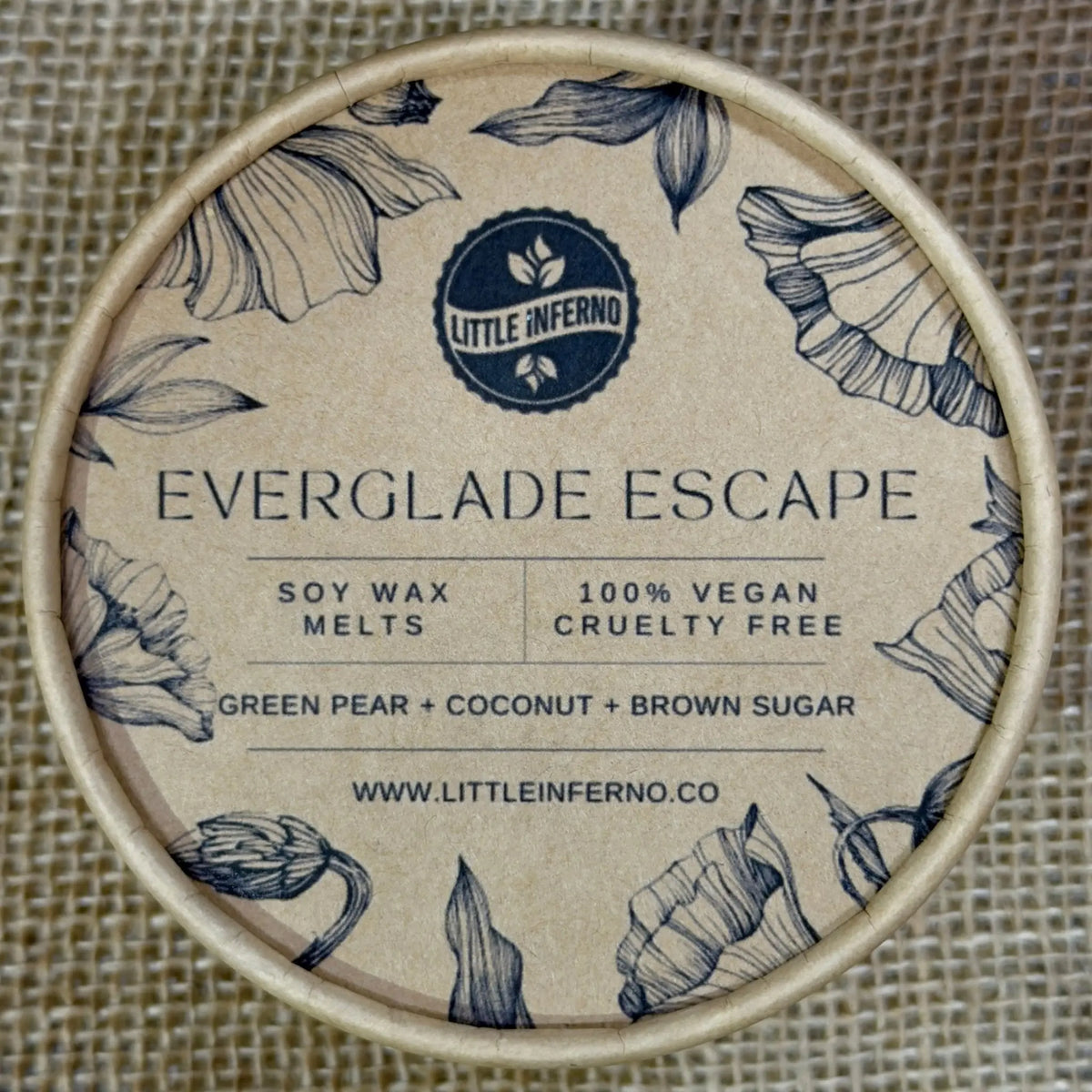 Everglade Escape Scented Wax Melts - little infernoWax Melts