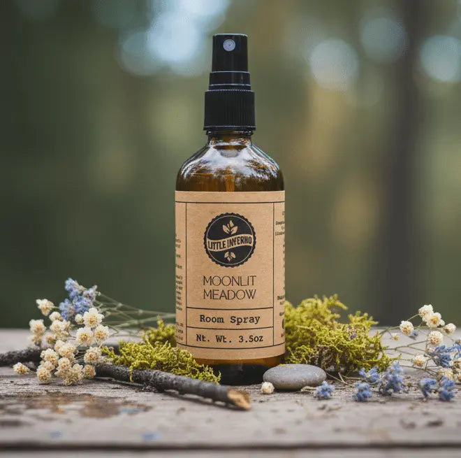 Moonlit Meadow Scented Room Spray - little infernoRoom Spray