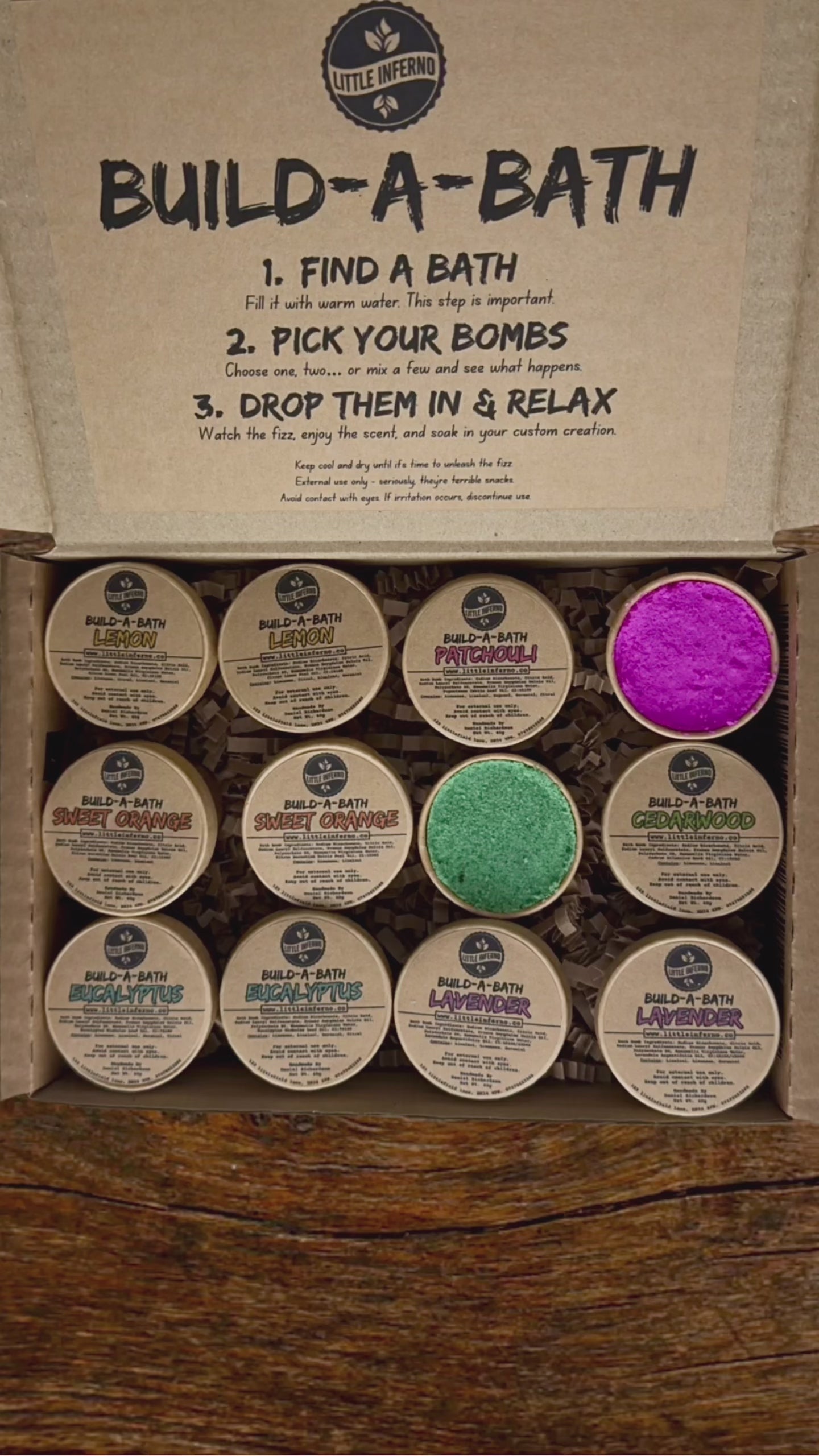 Build-A-Bath - Bath Bomb Set