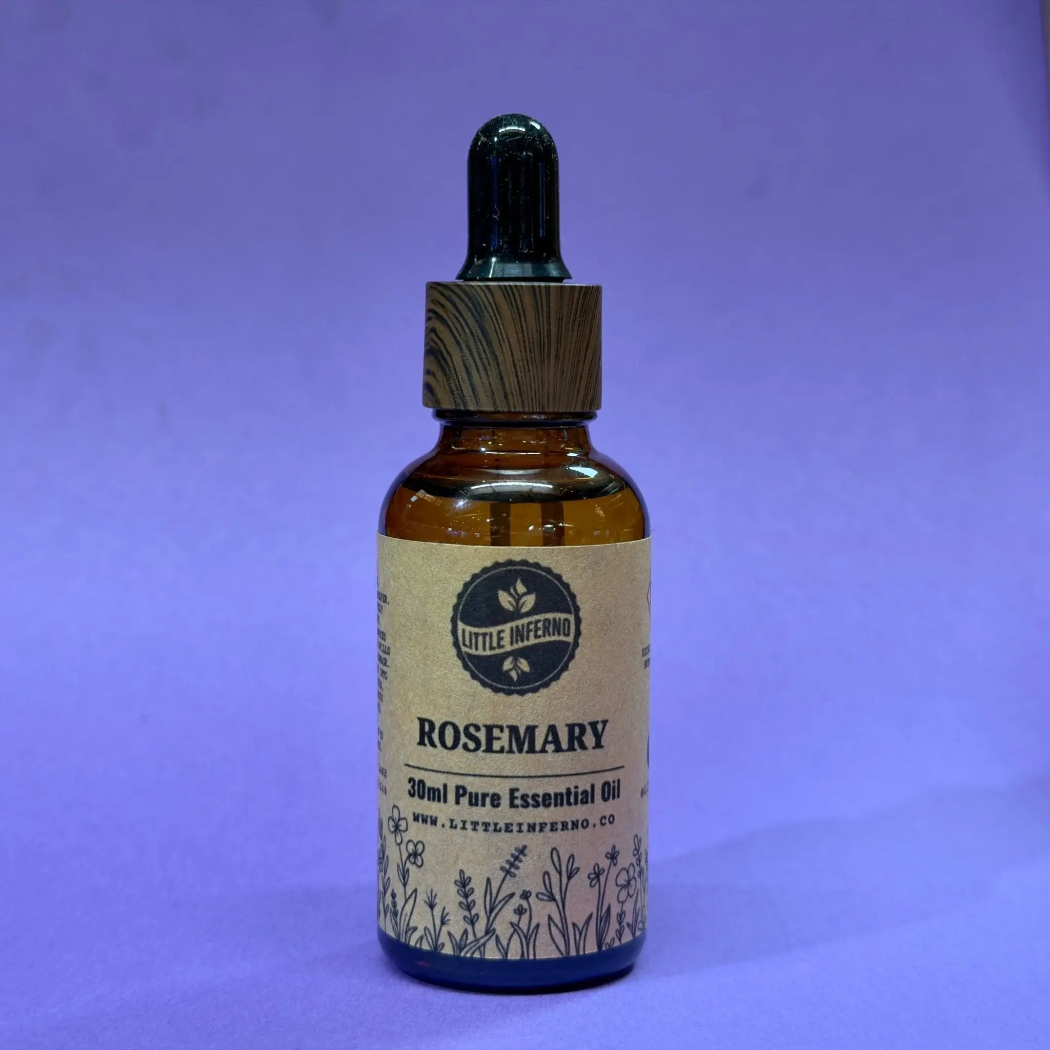 Rosemary Pure Essential Oil - little inferno