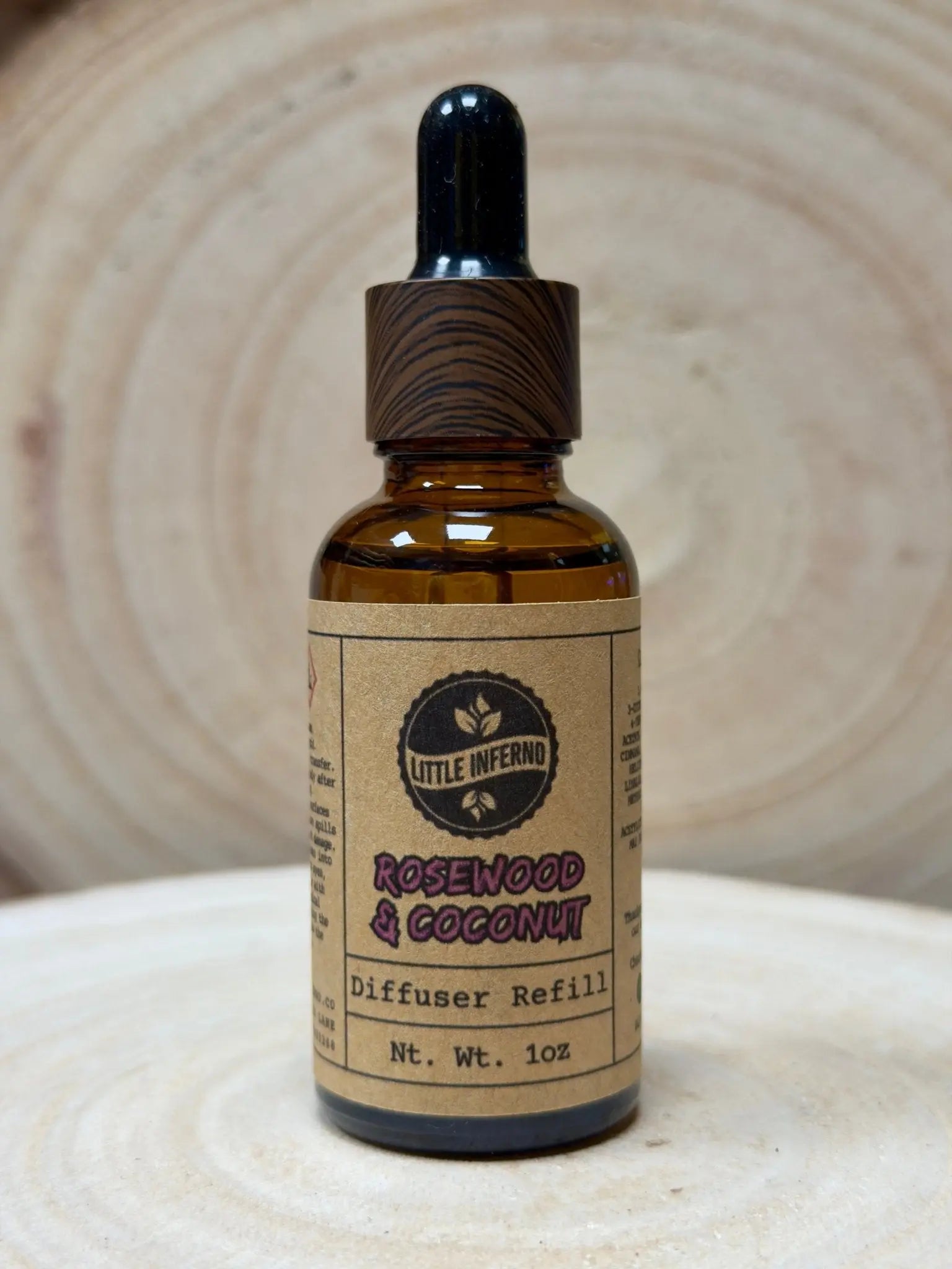 Rosewood & Coconut Diffuser Refill - little infernoDiffuser