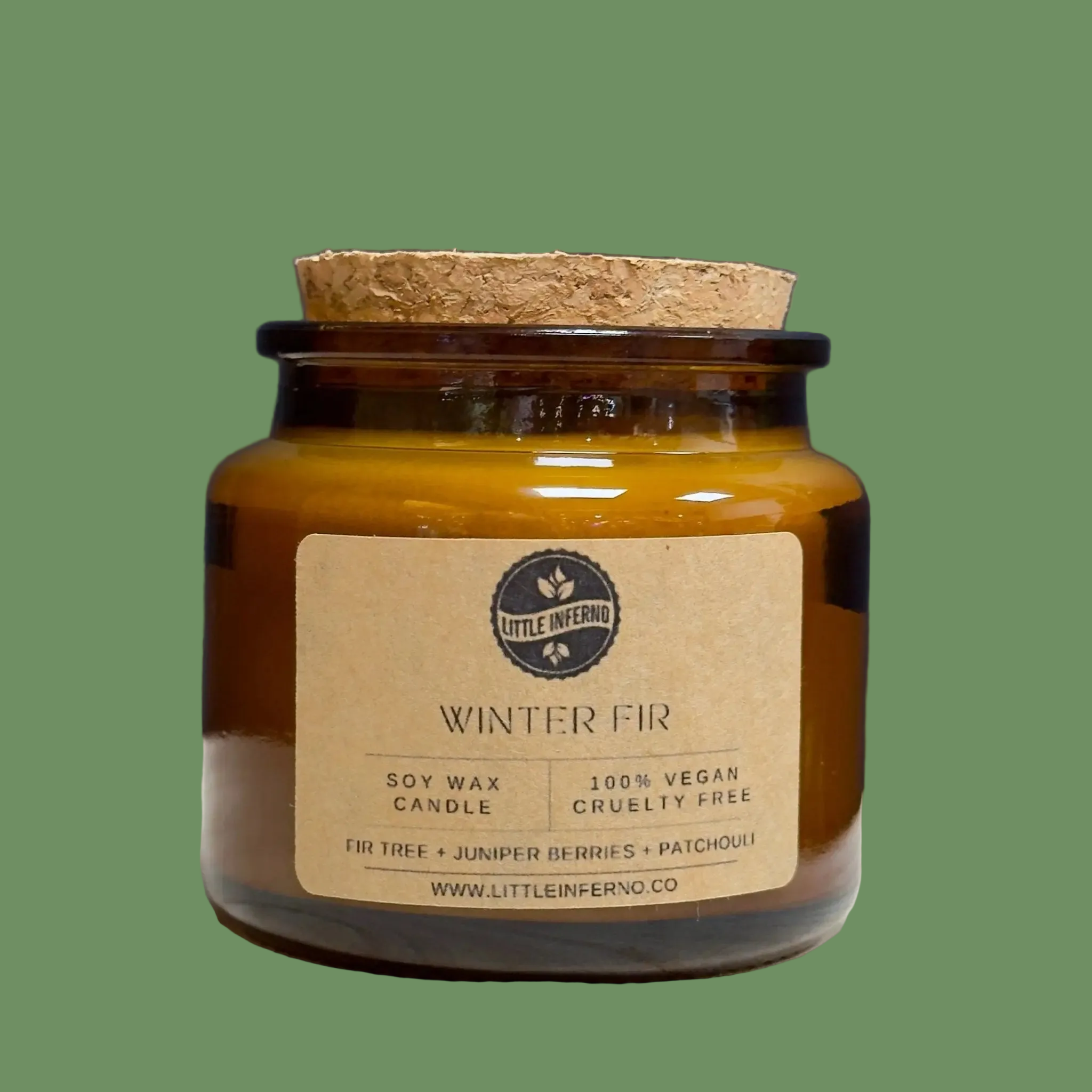 Winter Fir Scented Candle