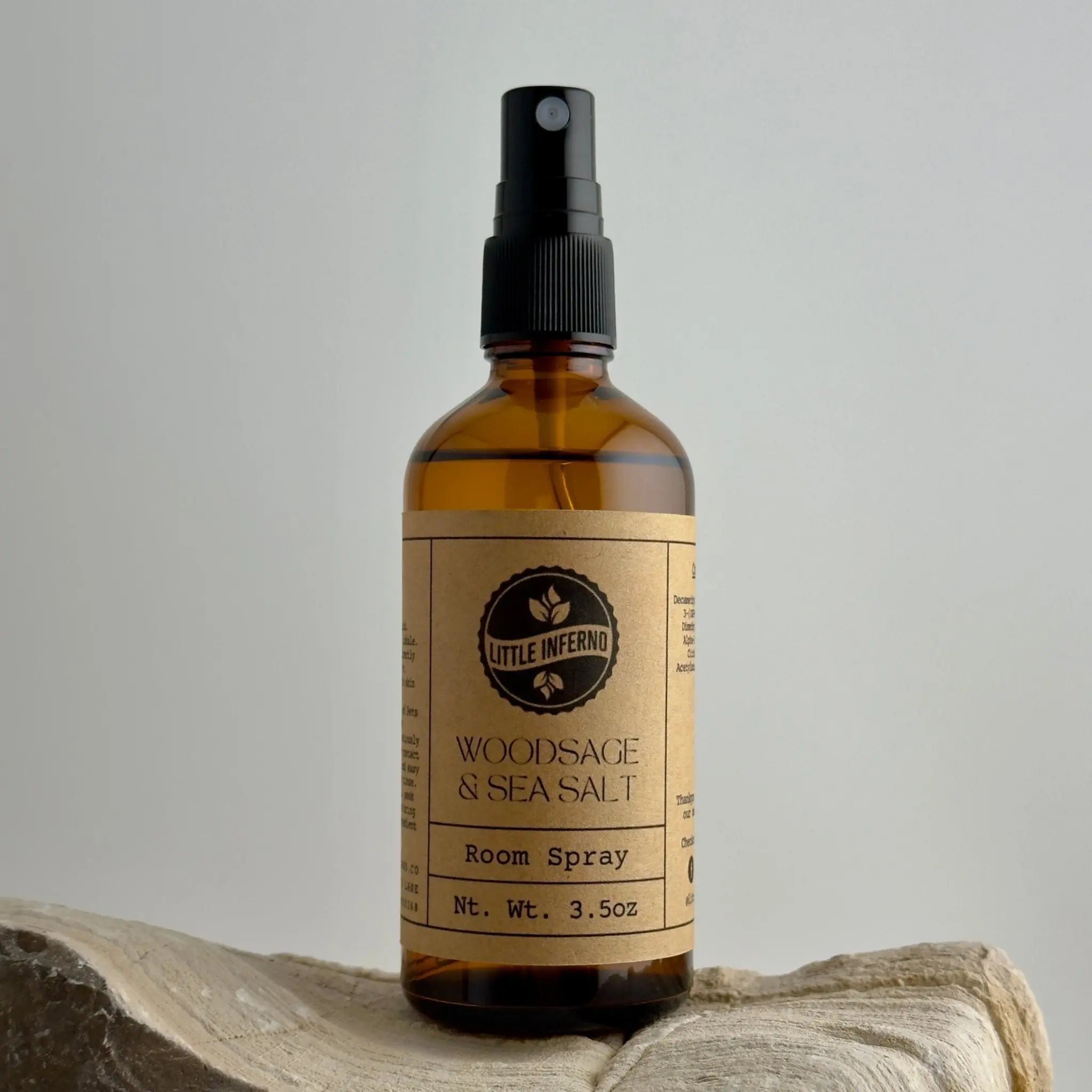 Woodsage & Sea Salt Scented Room Spray - little infernoRoom Spray